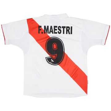 2004-06 Peru Maillot Domicile F.Maestri #9 - 8/10 - (S)