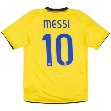 2008-10 Barcelona Maillot extérieur Messi #10 - 8/10 - (S)