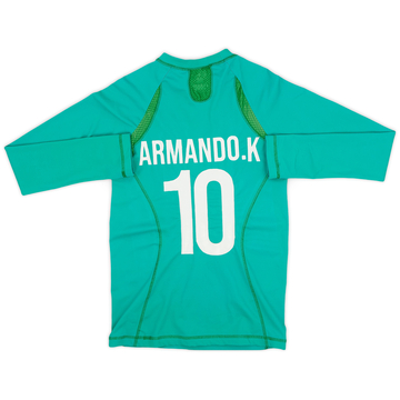Maillot domicile manches longues Deportivo Cali années 2000 Armando.K #10 - 7/10 - (M)