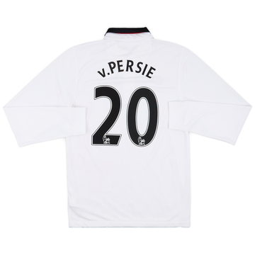 2014-15 Manchester United Maillot Extérieur L/S V.Persie #20 (S)