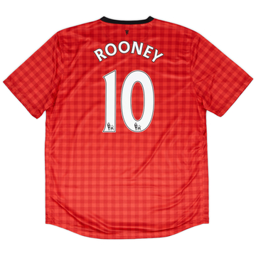 2012-13 Manchester United Maillot domicile Rooney #10 - 6/10 - (S)