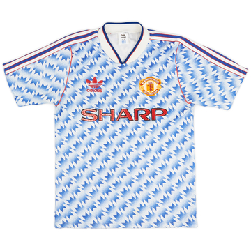 Maillot extérieur Manchester United 1990-92 - 7/10 - (S)