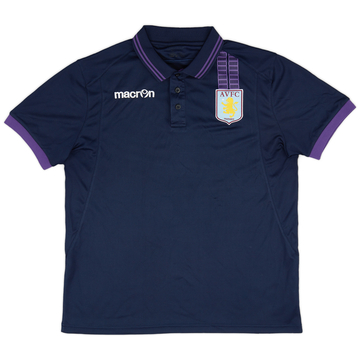 2012-13 Aston Villa Macron Polo d'entraînement - 9/10 - (XXL)