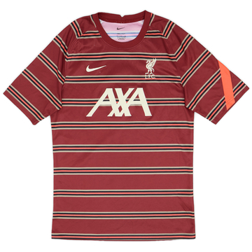 2021-22 Liverpool Nike Maillot d'entraînement - 9/10 - (S)