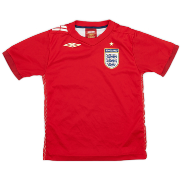 Maillot Angleterre extérieur 2006-08 - 9/10 - (Garçons S)