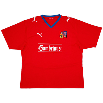 2008-09 Czech Republic Maillot Domicile Basique - 7/10 - (XXL)