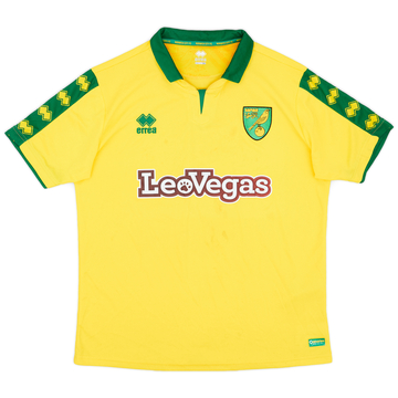 Maillot Domicile Norwich 2017-18 - 7/10 - (XL)