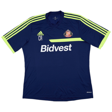 2013-14 Sunderland adidas Maillot d'entraînement Édition Staff CR - 8/10 - (XL)