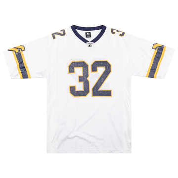 1990s West Virginia Mountaineers #32 Starter Maillot Extérieur M