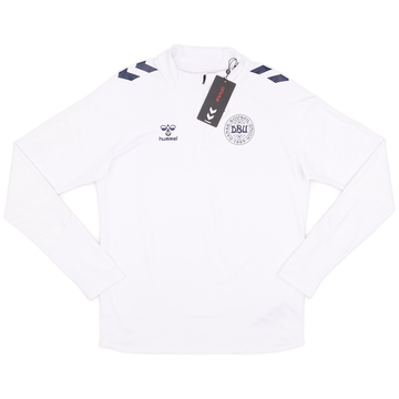 2024-25 Denmark Hummel Haut d'entraînement col zippé 1/4
