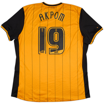 2015-16 Hull City Maillot Domicile Akpom #19 - 5/10 - (3XL)