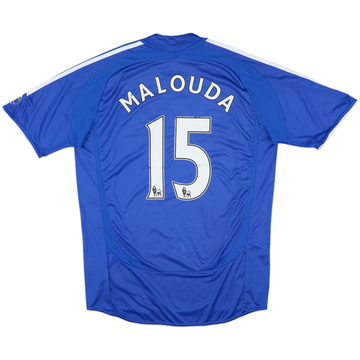 2006-08 Chelsea Maillot Domicile Malouda #15 - 5/10 - (L)