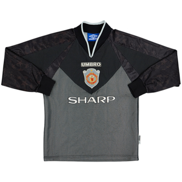 1998-99 Manchester United Maillot GK - 8/10 - (Garçons L)