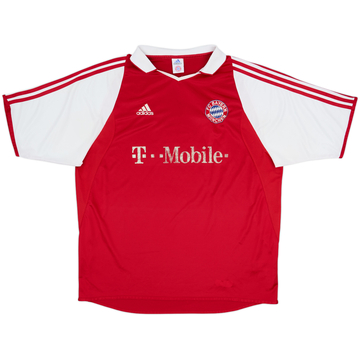 2003-04 Bayern Munich Maillot domicile - 5/10 - (XL)