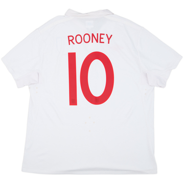 2009-10 England Maillot domicile Rooney #10 - 6/10 - (XL)