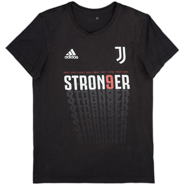 2020-21 Juventus adidas Tee-shirt en coton - 5/10 - (Taille L femme)