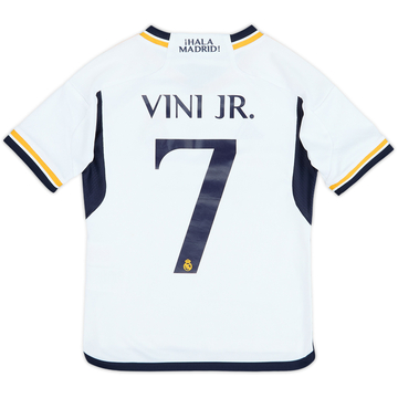 2023-24 Real Madrid Maillot domicile Vini Jr #7 8/10 (7-8 ans)