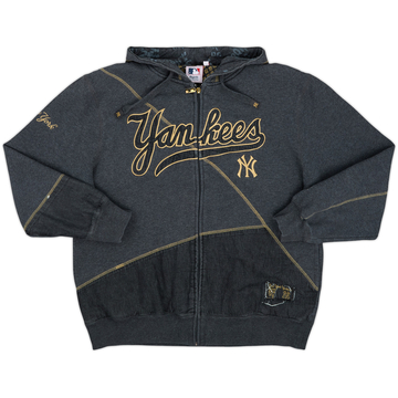 2000s New York Yankees Majestic Sweat à capuche zippé - 9/10 - (XL)