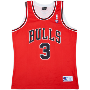 2006-08 Chicago Bulls Wallace #3 Champion Maillot extérieur - 8/10 - (XL)