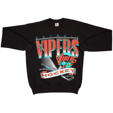 1994-99 Detroit Vipers Sweat-shirt League Leader - 9/10 - (M)