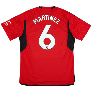 2023-24 Manchester United Maillot Domicile Martinez #6 - 10/10 - (XL)