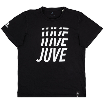2019-20 Juventus adidas T-shirt en coton - 8/10 - (L)