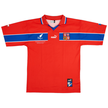 1998-00 Czech Republic Maillot domicile basique - 8/10 - (XL)