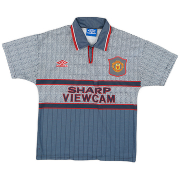 1995-96 Manchester United Maillot extérieur - 8/10 - (Garçons L)