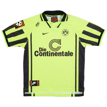 1996-97 Borussia Dortmund Maillot domicile - 8/10 - (Garçons L)