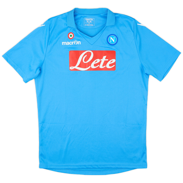 2014-15 Napoli Maillot Domicile - 6/10 - (XL.Boys)