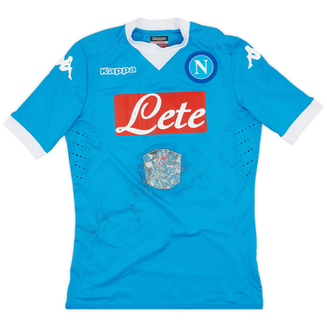 2015-16 Napoli Maillot domicile authentique - 4/10 - (XL)
