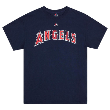 2014 LA Angels Trout #27 Majestic T-shirt M