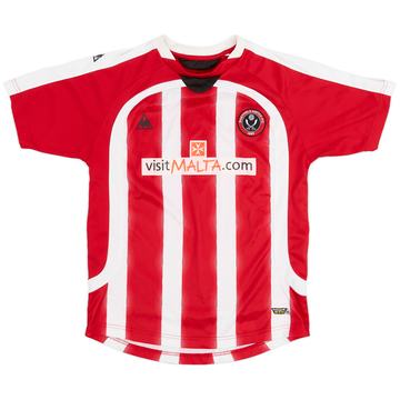 2008-09 Sheffield United Maillot Domicile (XXL Garçon)