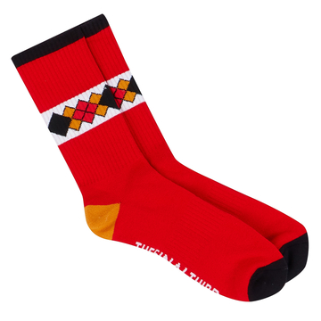 Chaussettes mi-mollet domicile Belgique 1984