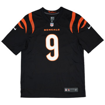 2021-23 Cincinnati Bengals Burrow #9 Nike Maillot domicile (XXL)