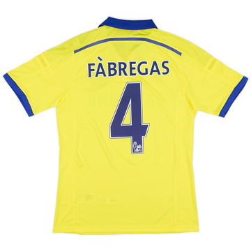 2014-15 Chelsea Maillot extérieur version joueur Fabregas #4 (L)
