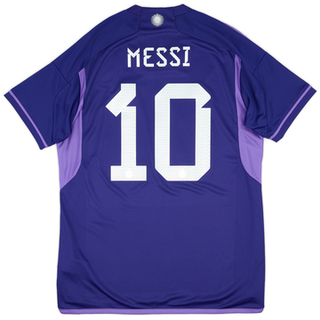2022-23 Maillot Extérieur Argentine 'vs Pologne' Messi #10