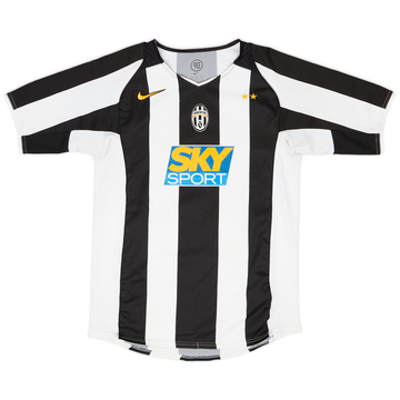 2004-05 Juventus Maillot Domicile - 8/10 - (XL Garçon)