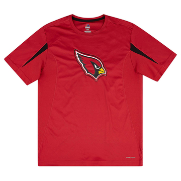2014 Arizona Cardinals Majestic T-shirt d'entraînement L