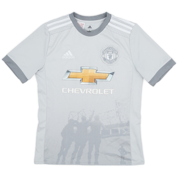 2017-18 Manchester United Maillot Third - 7/10 - (L.Boys)