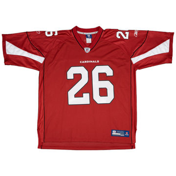 2009-11 Arizona Cardinals Wells #26 Reebok On Field Maillot domicile - 9/10 - (XXL)