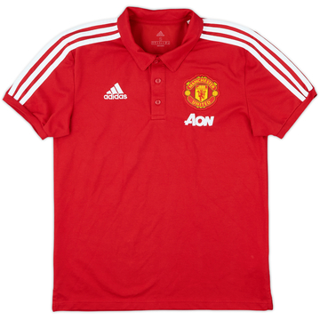 2020-21 Manchester United adidas Polo - 8/10 - (S)