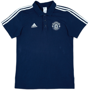 2018-19 Manchester United adidas Polo - 8/10 - (M)