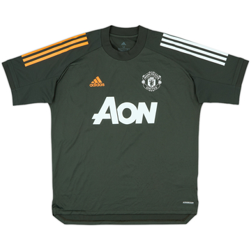 2020-21 Manchester United adidas Maillot d'entraînement - 8/10 - (M)