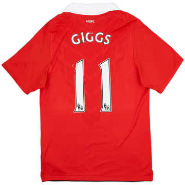 2010-11 Manchester United Maillot Domicile Giggs #11 - 5/10 - (S)