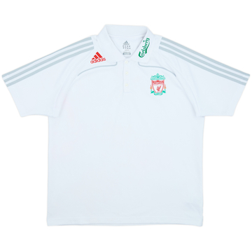 2008-09 Liverpool adidas Polo - 8/10 - (L/XL)