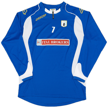 2014-16 Virtus Entella Acerbis Maillot d'entraînement manches longues version joueur #7 - 8/10 - (XL)