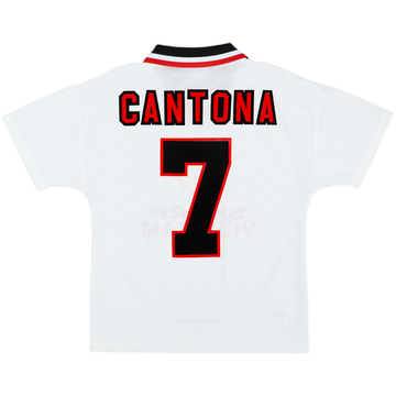 1996-97 Manchester United Maillot Extérieur Cantona #7 - 9/10 - (Y)