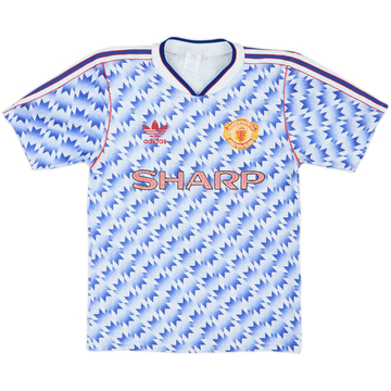 1990-92 Manchester United Maillot extérieur - 5/10 - (S)