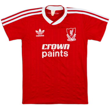 1987-88 Liverpool Maillot Domicile - 5/10 - (Y)